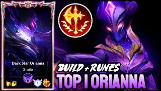 WILD RIFT ORIANNA  TOP 1 ORIANNA GAMEPLAY  GRANDMASTER RANKED [upl. by Raquel]