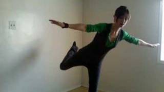 SaFire Hoop Dancing Tutorial One Leg Hooping [upl. by Namhcan217]