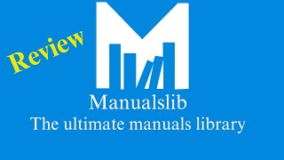 Manualslib  the ultimate manuals library review [upl. by Alliuqat119]