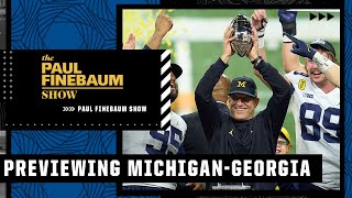 Previewing Michigan vs Georgia Its best against best 🔥🔥  Greg McElroy  PFS [upl. by Jessi]