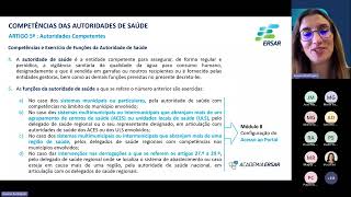 Regime legal da qualidade da água para consumo humano  Parte I sessão da manhã [upl. by Penman]