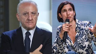 Vincenzo De Luca contro Pd e Schlein Riaprite i manicomi [upl. by Etna]