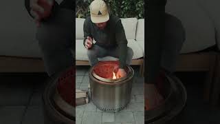 How to start a fire in your Solo Stove [upl. by Eardnoed]