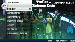 FIFA 14 MOD FC25 PPSSPP  FC25 PSPPPSSPP NEW TRANSFERTS SEASON 20242025  TRAILER  RELEASE DATE [upl. by Laverne]