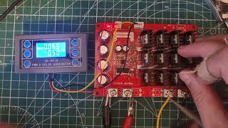 Generator 0150Khz 060A 1050V DC  pwm 0100 [upl. by Ilzel]