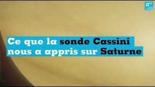 Sonde Cassini  des découvertes extraordinaires sur la planète Saturne [upl. by Eittap]