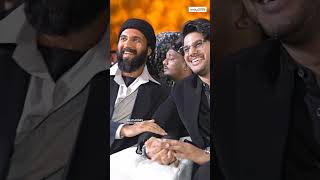 Vijaydevarakonda hugs Dulquer Salmaan  Meenakshi Chaudhary  Lucky Baskhar  Mammootty [upl. by Button105]