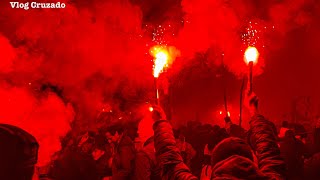 BANDERAZO PREVIA CLÁSICO UNIVERSITARIO 2024 ⚪️🔵⚪️  CLÁSICO GANADO  LOSCRUZADOS [upl. by Nitsud]