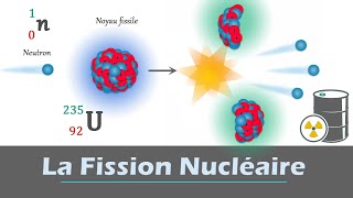 Fission nucléaire ☢️  Équation et lois de conservation  PhysiqueChimie  Lycée [upl. by Hayilaa]