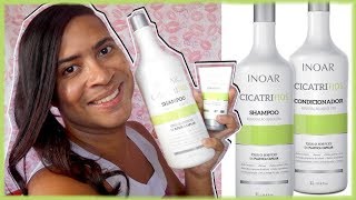 RESENHA DO KIT CICATRIFIOS INOAR  LIBERADO LOW POO  DENISON DIAMOND [upl. by Gwynne]