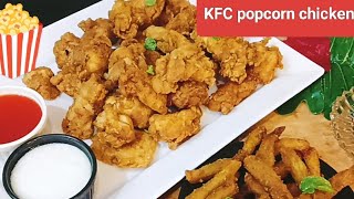 Chicken Popcorn KFC Style  Crispy Chicken Recipe By food stove Homemade KFC Style Popcorn Chicken [upl. by Andrei620]