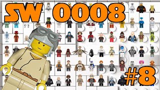 My Lego Star Wars Minifigures Collection sw0008 Anakin Skywalker lego starwars legominifigures [upl. by Ahsotan]