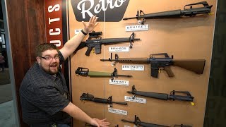 BRN180 amp Retro 4x scope from BROWNELLS  SHOT SHOW 2019 [upl. by Aivyls]