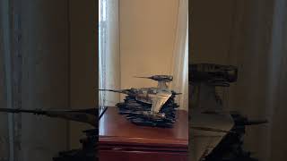 Iron Studios’ Star Wars N1 Starfighter 120 Demi Art Scale Polystone Statue Review [upl. by Adohr]