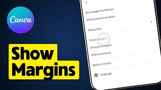 How to Show Margins on Canva Mobile [upl. by Iras973]