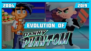 EVOLUTION OF DANNY PHANTOM GAMES 20042019 [upl. by Eecart460]