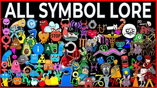 Symbol Lore ALL SEASONS  FULL Version  All Parts Continuation Alphabet Lore But Symbols [upl. by Neira]