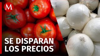 Inflación en México aumentó a 557 en julio aumentando el costo del jitomate según Inegi [upl. by Meridith]