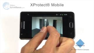 Milestone  XProtect® Mobile Demonstration [upl. by Pazia]