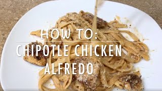 Cooking w Dee  Chipotle chicken alfredo  deebestest [upl. by Leribag]