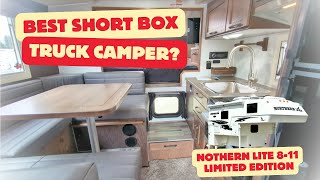 BEST Short Box Truck Camper NEW 2025 Northern Lite 811 LIMITED Edition [upl. by Zacherie]