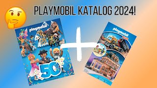 Playmobil katalog 2024 Gibt es hier bessere Themen oder Sets als bei Lego [upl. by Trin]