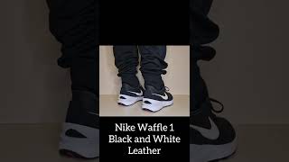 Winter Ready Waffle NIKE WAFFLE 1 BLACK AND WHITE nike nikesneakers sneakers [upl. by Nrek]