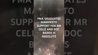 PMA MANIFESTO IN SUPPORT WITH KA ERIC AND DOC BADOY SIGNED BY PMAS [upl. by Christyna]