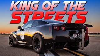 AMS GTR Takes Down THREE 2000hp Lambos [upl. by Enovi]