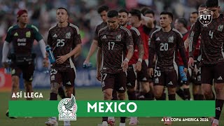 ASÍ LLEGA MEXICO  COPA AMERICA EN FUT LXT [upl. by Nivi]