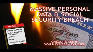 Massive Social Security amp Personal Data Breach Are You Affected 29 Billion personal records [upl. by Recor]