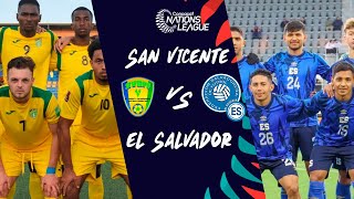 🔴PREVIA🔴 🇸🇻 EL SALVADOR vs SAN VICENTE Y GRANADILLAS 🇻🇨  JORNADA 3 EN LA NATIONS LEAGUE [upl. by Latsyrc18]