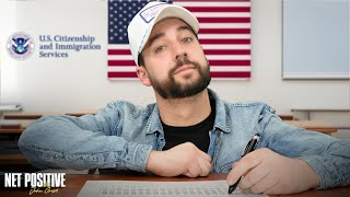 John Crist takes a US Immigration Test [upl. by Anaeli]