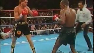 Boxing  Sugar Ray Leonard vs Donny Lalonde 1988 [upl. by Adnohr]