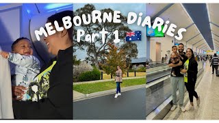 Arvin එක්ක රට ගියා  Melbourne ආවෙ ඇයි  First flight experience as a family  Sachini amp Isuru [upl. by Lorri640]