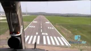 Cessna Citation CJ1 Takeoff amp Landing [upl. by Bick]