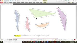 Tema 15 Sesión 3 Polígonos semejantes 2 [upl. by Ayokal41]