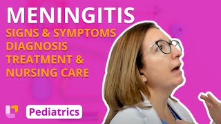 Meningitis  Pediatric Nursing  Nervous System Disorders  LevelUpRN [upl. by Ahsitahs]