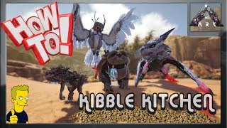 HOW TO ARK EXTINCTION MAKE ALL  🍳 SPECIAL KIBBLE 🍳 [upl. by Farmelo]