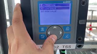 Hach SC200 output setup select source [upl. by Dranel]