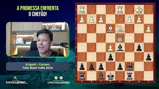 Erigaisi Enfrenta Carlsen A Promessa Contra a Lenda [upl. by Veleda]