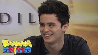 James Reid shares his PBB experience [upl. by Ahsinid]