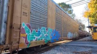 Railfanning in Franklin TN on Lewisburg Pike on Oct 24 2024 [upl. by Lehte]