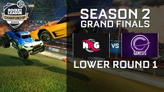 NRG vs Genesis Lower Round 1 Grand Finals  RLCS S2 [upl. by Arod]