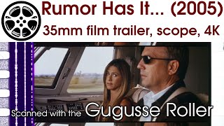 Rumor Has It 2005 35mm film trailer 1 scope 4K [upl. by Akehsar882]