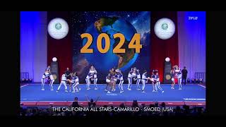 California Allstars Smoed Semis Cheer Worlds 2024 [upl. by Eelegna895]