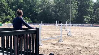 Auburn Select Camp  Jumping Course 62024 [upl. by Zil]