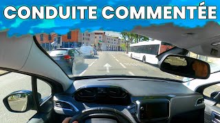 CONDUITE COMMENTÉE  Permis 2021 [upl. by Enela]