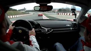 Alonso et Massa  Hot lap  458 italia  Onboard [upl. by Metts]