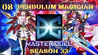 Yu Gi Oh Master Duel  Season 33  DUELIST CUP  08  Pendulum Magician Replays [upl. by Retsim875]